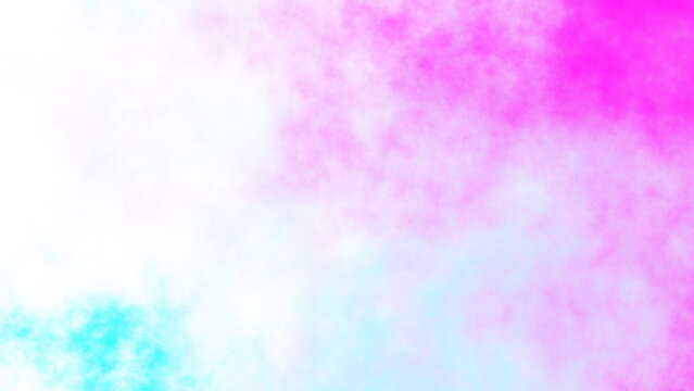 Sugar cotton pink clouds vector design background. Glamour fairytale backdrop.