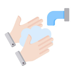 Personal Hygiene Practices Flat Icon