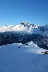 Fotobehang Winter Alps in Italy  © M. Jurzyk