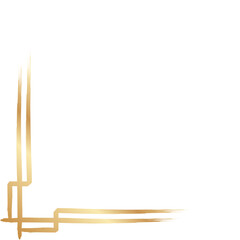 golden corner border