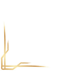 golden corner border