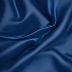 Obraz premium Blue color silky texture. AI generated illustration