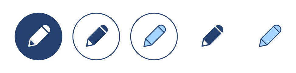 Pencil icon vector. pen sign and symbol. edit icon vector