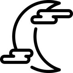 Cloud storage icon symbol vector image. Illustration of the database server hosting cloud system digital design image