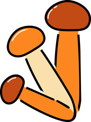 Enoki mushroom icon