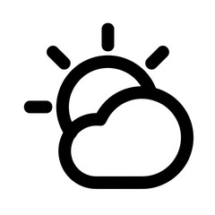 Cloud storage icon symbol vector image. Illustration of the database server hosting cloud system digital design image