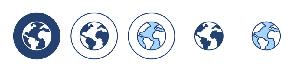 World map vector. Worldmap sign and symbol. Globe icon
