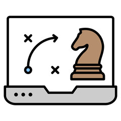 Business Strategy Icon