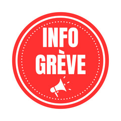 Symbole info grève