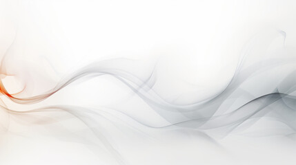 Abstract smoke on a white background. Design element for brochure or flyer
