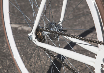 Bicycle gear detail