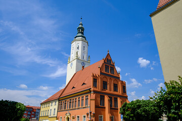 Namyslow Town Hall, Opole Voivodeship, Poland