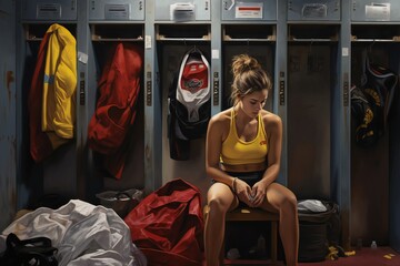 Boxer's Mental Prep in the Locker Room - Powered by Adobe