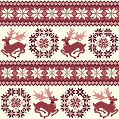 Textile patterns based on traditional Nordic images,