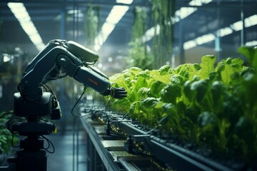 Automated Industrial Robotic Arm in Smart Farming Setting