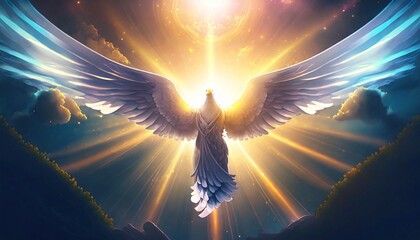 Pentecost Sunday Special. Holy Spirt in dove form