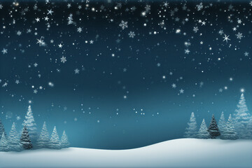 blue winter christmas background wallpaper gift card