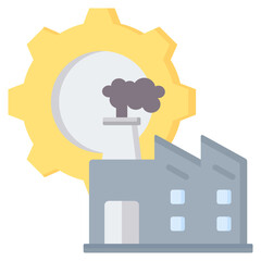 Business Sector Flat Icon
