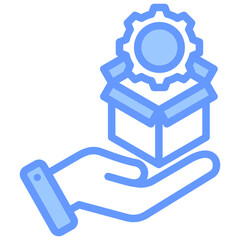 Product Services Blue Icon