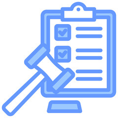 Regulation Blue Icon