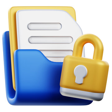 Confidental Document - Political Elections 3D Icon