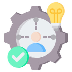 Competence Flat Icon