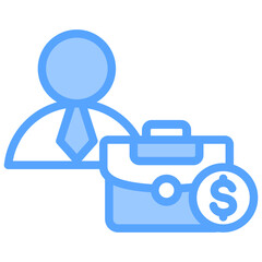 Business Blue Icon