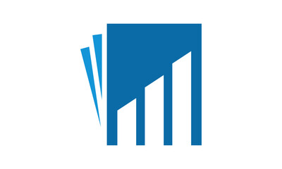 book with graphic for accounting