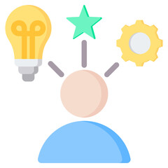 Experience Flat Icon