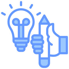 Job Creation Blue Icon