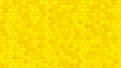 Seamless golden honey combs pattern. Abstract Honeycomb Background. Vector Illustration