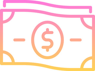 Currency dollar icon