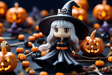 Halloween witch, Generate AI
