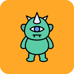 Cyclop Monster Icon