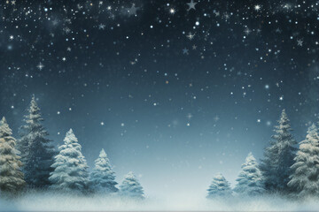 blue winter christmas background wallpaper gift card