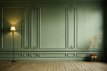 Zimmer in Grün