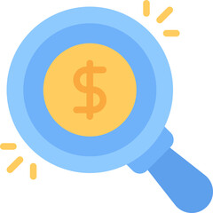 Search coin icon