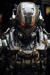 Fototapeta premium Roboter Spiel Terminator