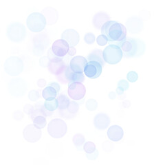 Bokeh blue light effect