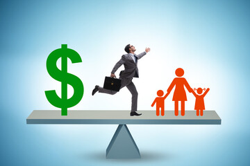 Work home balance with business people