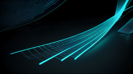 abstract blue background