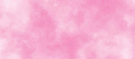 light and soft pink watercolor background with cloudy stains, Lovely pink background with focus and space, soft polished high detailed hand painted pink watercolor background.