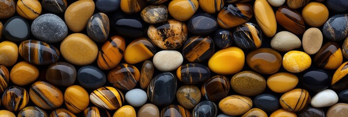 brown and yellow stone background.