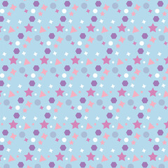 seamless pattern with hearts