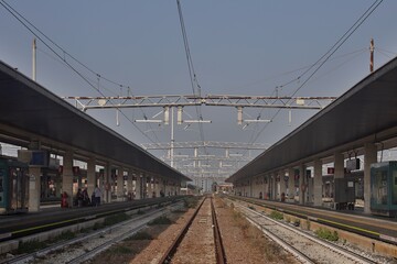 Fototapeta premium Binari a Venezia