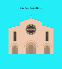 Église Saint-Louis d'Hyères, France