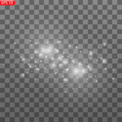 Naklejka premium Abstract stylish light effect on a black background