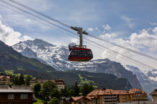 Wengen cable car