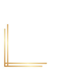 golden corner border