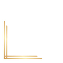 golden corner border